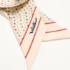 Écharpe bandeau en soie Papier Floreal