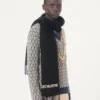 Écharpe en laine Valentino avec broderie Chez Valentino