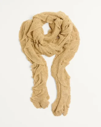 Écharpe en lurex tricoté Écharpe en lurex tricoté