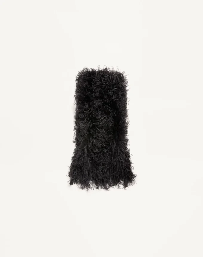 Écharpe Valentino en plumes d&rsquo;autruche et de dinde