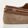 Chaussures bateau en cuir croûte et nappa Palm Avenue