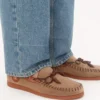 Chaussures bateau en cuir croûte Palm Avenue