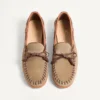 Chaussures bateau en cuir croûte Palm Avenue