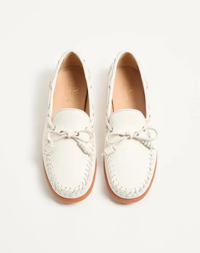 Chaussures bateau en cuir de buffle Palm Avenue