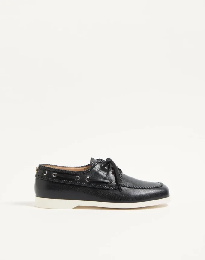 Chaussures bateau en cuir de chevreau Palm Avenue