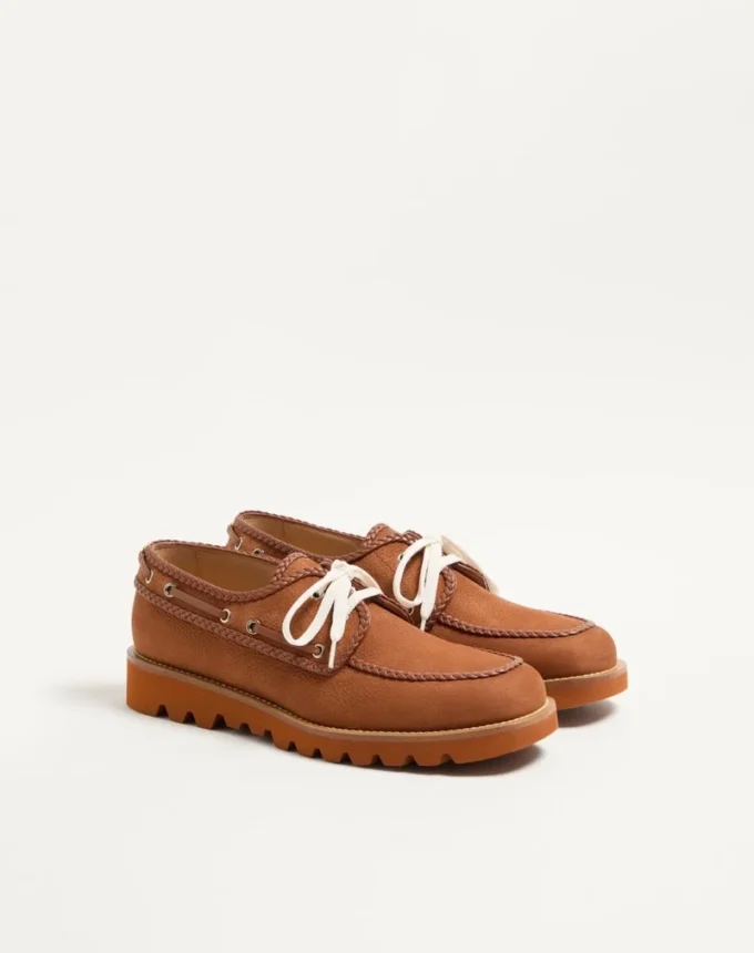 Chaussures bateau en daim Palm Avenue