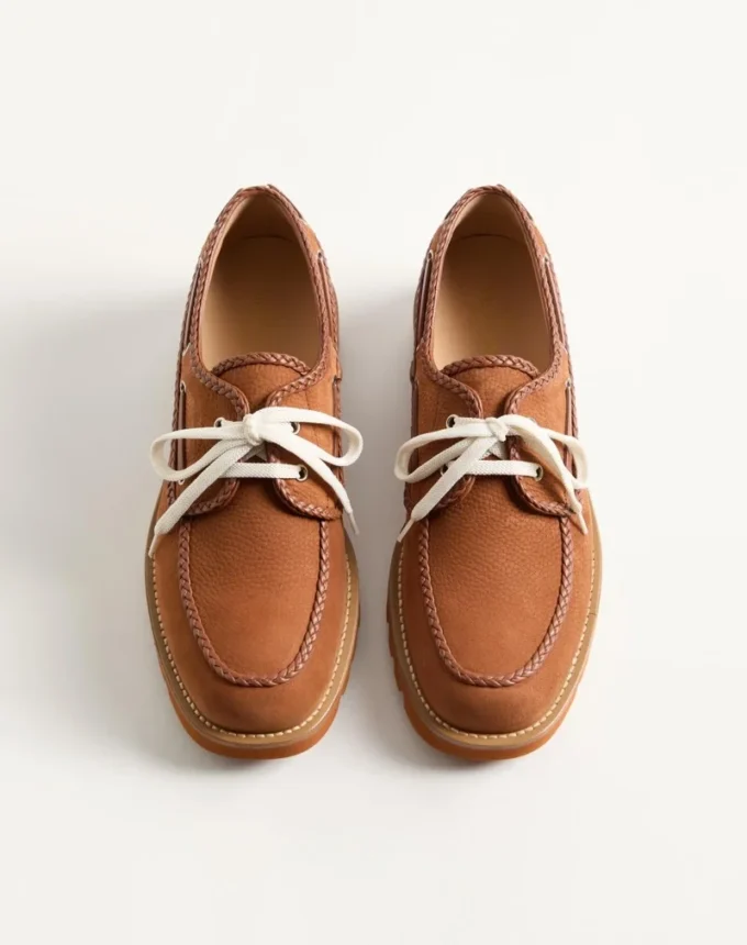 Chaussures bateau en daim Palm Avenue