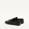 Chaussures de conduite en cuir de veau grainé Vlogo Signature