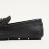 Chaussures de conduite en cuir de veau grainé Vlogo Signature