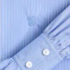 Chemise classique en popeline à rayures Chemise classique en popeline à rayures