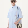 Chemise en coton brodée Chemise en coton brodée