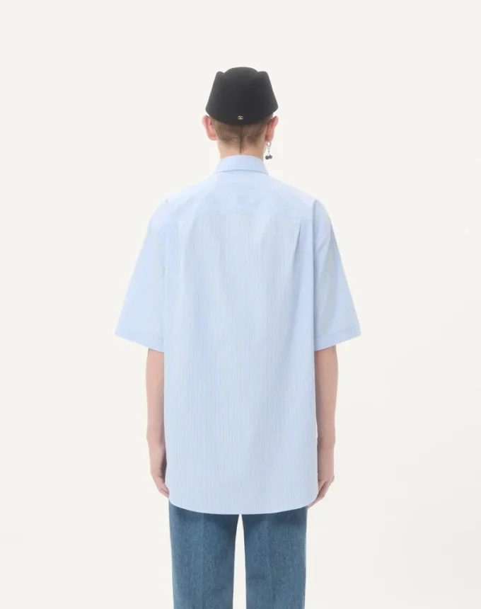 Chemise en coton brodée Chemise en coton brodée