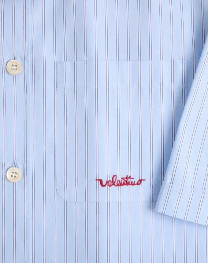 Chemise en coton brodée Chemise en coton brodée
