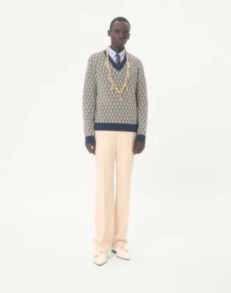 Chemise en coton brodée Vlogo