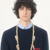 Chemise en coton brodée Vlogo Chemise en coton brodée Vlogo