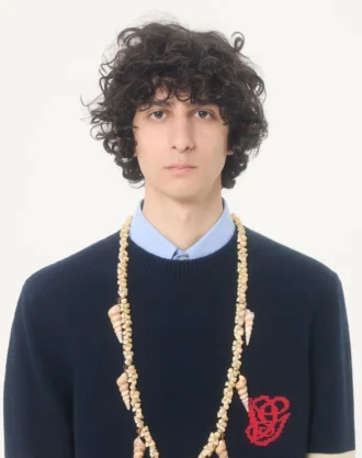 Chemise en coton brodée Vlogo