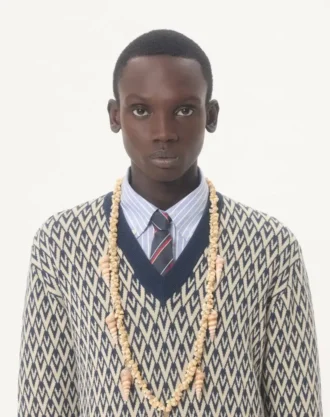 Chemise en coton brodée Vlogo