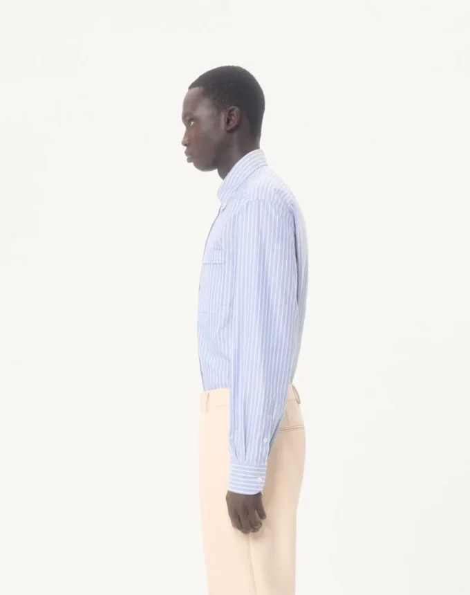 Chemise en coton brodée Vlogo Chemise en coton brodée Vlogo