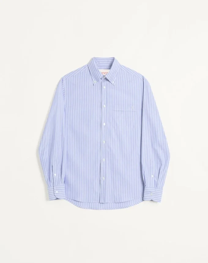 Chemise en coton brodée Vlogo Chemise en coton brodée Vlogo