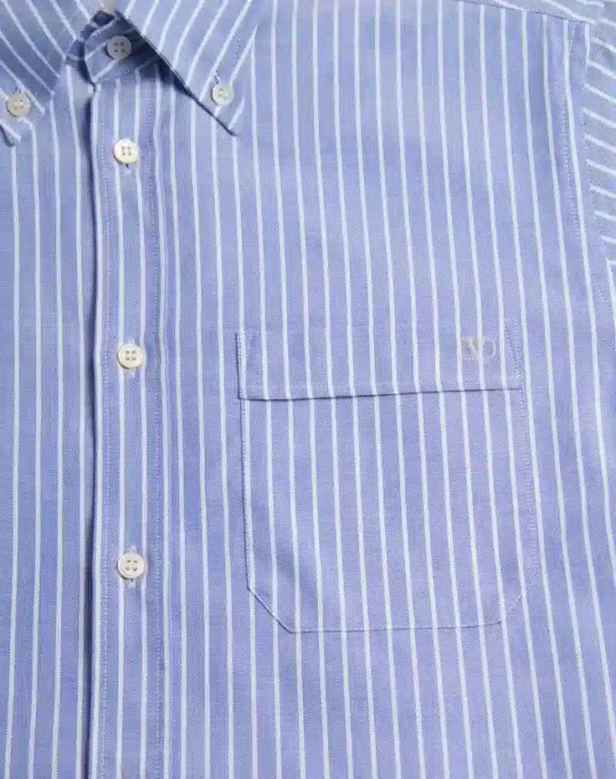 Chemise en coton brodée Vlogo Chemise en coton brodée Vlogo