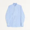 Chemise en coton rayée à volants Chemise en coton rayée à volants