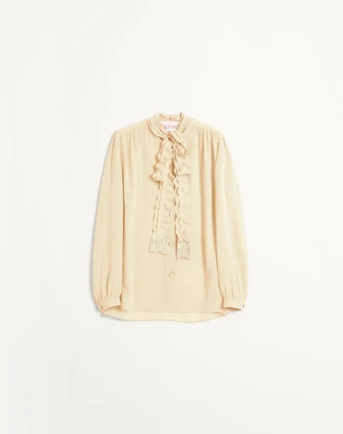 Chemise en crêpe de Chine Chemise en crêpe de Chine