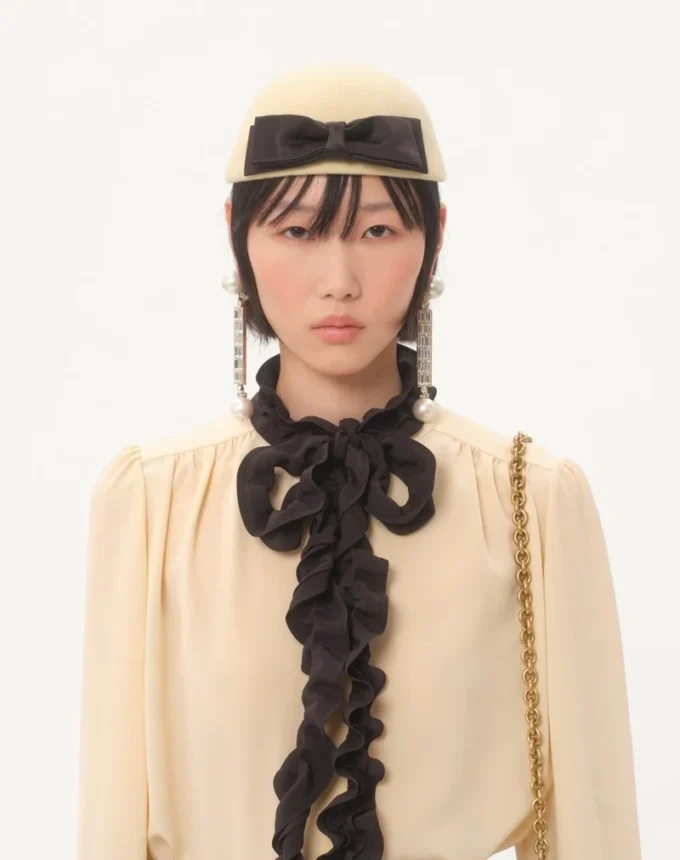Chemise en crêpe de Chine Chemise en crêpe de Chine
