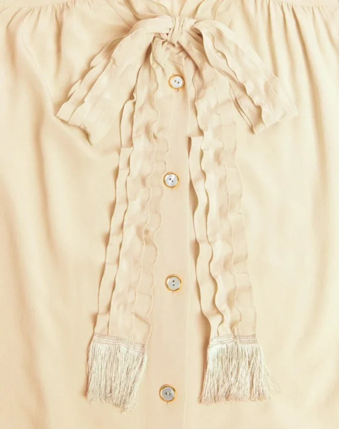Chemise en crêpe de Chine Chemise en crêpe de Chine