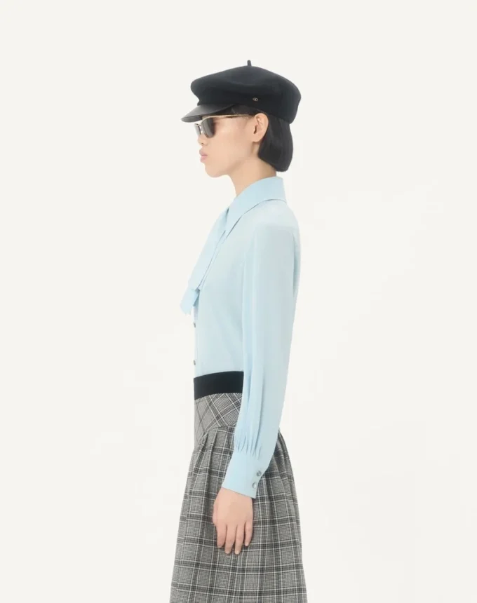 Chemise en crêpe de Chine Chemise en crêpe de Chine