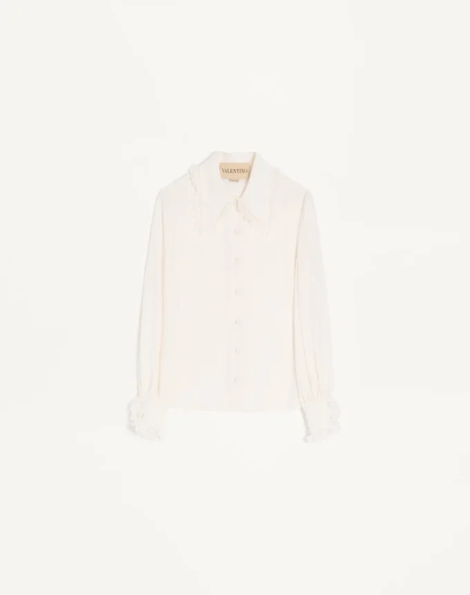 Chemise en crêpe de Chine Chemise en crêpe de Chine