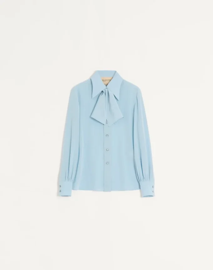 Chemise en crêpe de Chine Chemise en crêpe de Chine