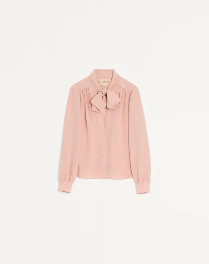 Chemise en crêpe de Chine Chemise en crêpe de Chine
