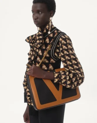 Chemise en crêpe de Chine imprimée Petit Charles