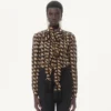 Chemise en crêpe de Chine imprimée Petit Charles Chemise en crêpe de Chine imprimée Petit Charles