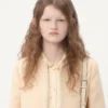 Chemise en jacquard de soie Toute La V Chemise en jacquard de soie Toute La V