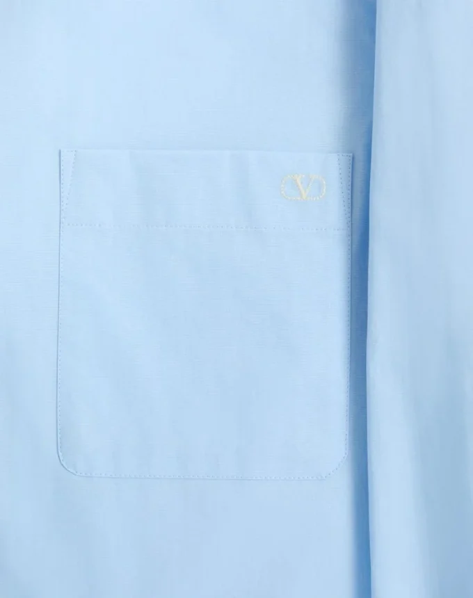 Chemise en popeline de coton Chemise en popeline de coton