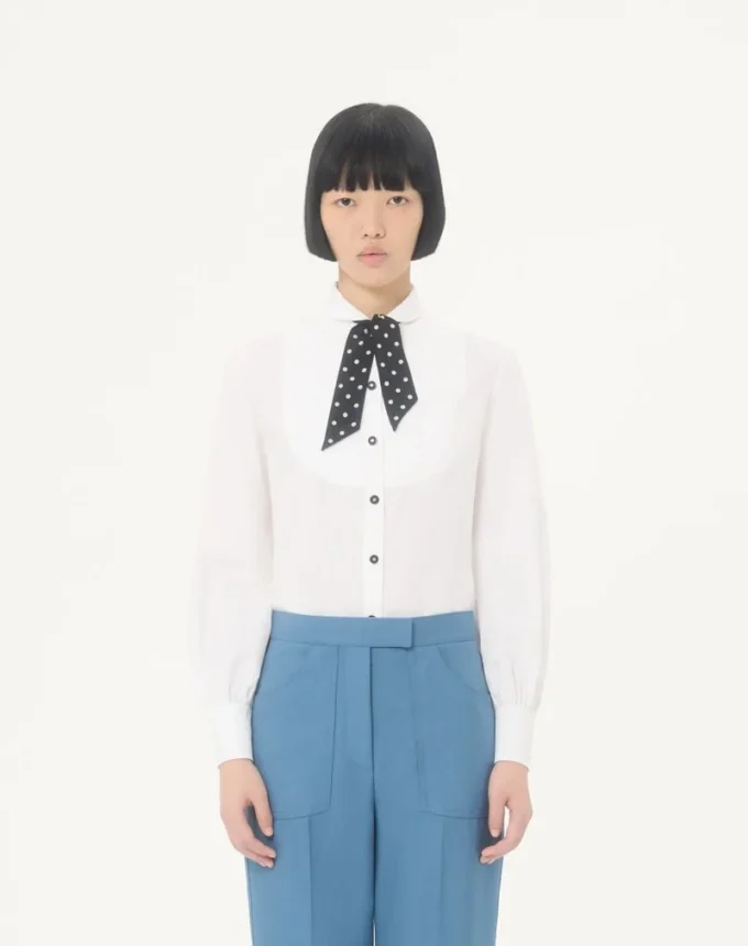 Chemise en popeline de coton Chemise en popeline de coton