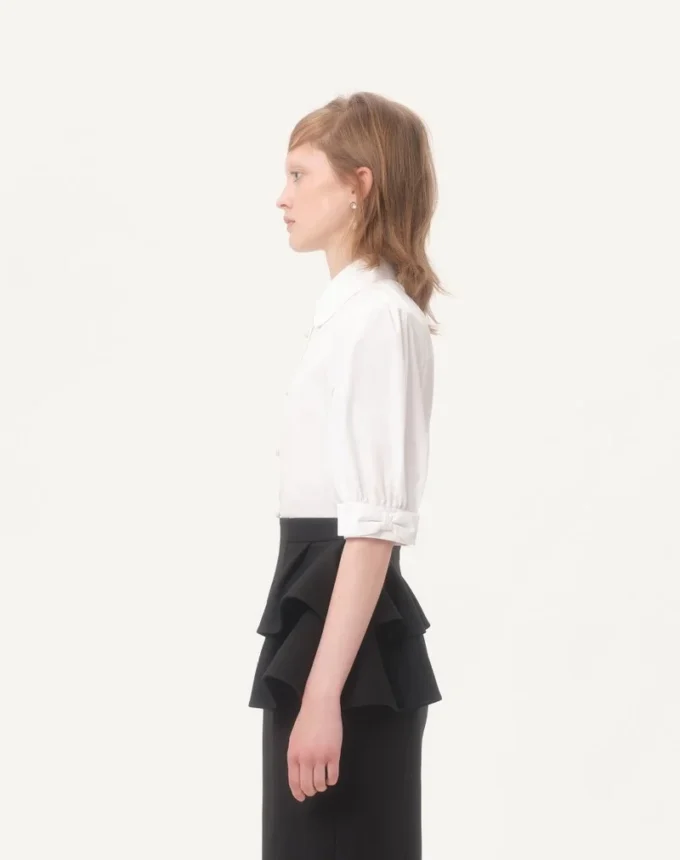 Chemise en popeline de coton Chemise en popeline de coton