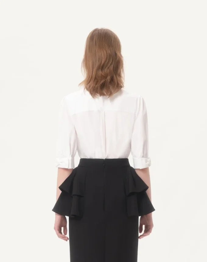 Chemise en popeline de coton Chemise en popeline de coton