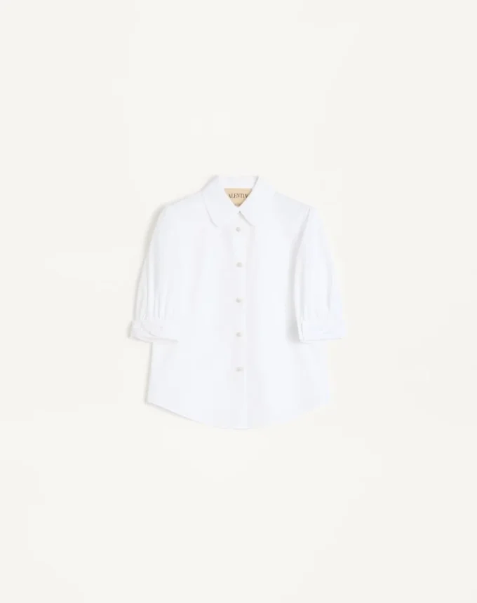 Chemise en popeline de coton Chemise en popeline de coton