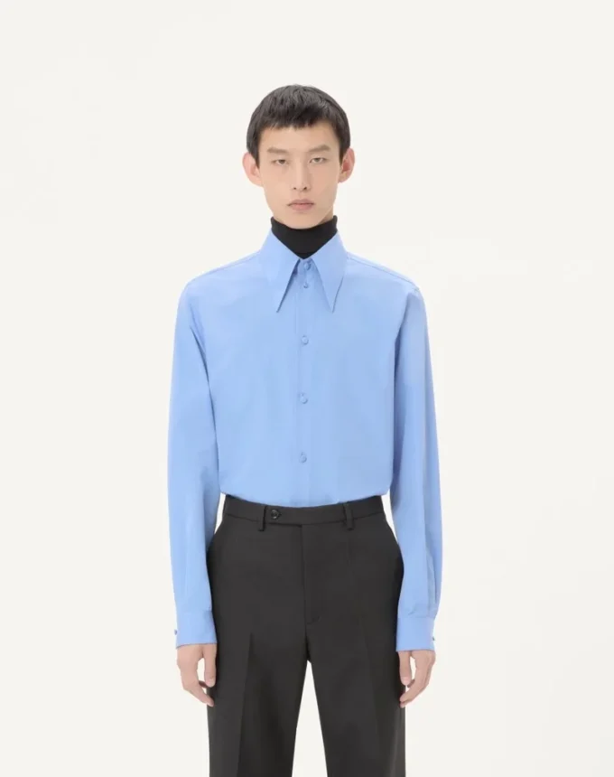 Chemise en popeline de coton Valentino Chemise en popeline de coton Valentino