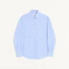 Chemise en popeline de coton Valentino avec broderie VLogo Chemise en popeline de coton Valentino avec broderie VLogo
