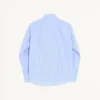 Chemise en popeline de coton Valentino avec broderie VLogo Chemise en popeline de coton Valentino avec broderie VLogo