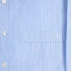 Chemise en popeline de coton Valentino avec broderie VLogo Chemise en popeline de coton Valentino avec broderie VLogo