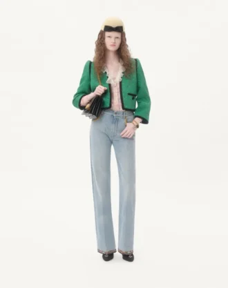 Chemise en satin martelé