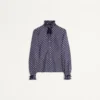 Chemise en sergé avec imprimé Plus De Pois Chemise en sergé avec imprimé Plus De Pois