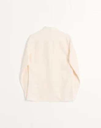 Chemise en shantung de soie avec boutons à bascule Chemise en shantung de soie avec boutons à bascule