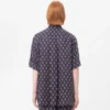 Chemise légère en lin avec imprimé Voyage Imaginaire Chemise légère en lin avec imprimé Voyage Imaginaire