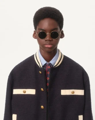 Chemise Oxford en coton avec broderie Vlogo Chemise Oxford en coton avec broderie Vlogo