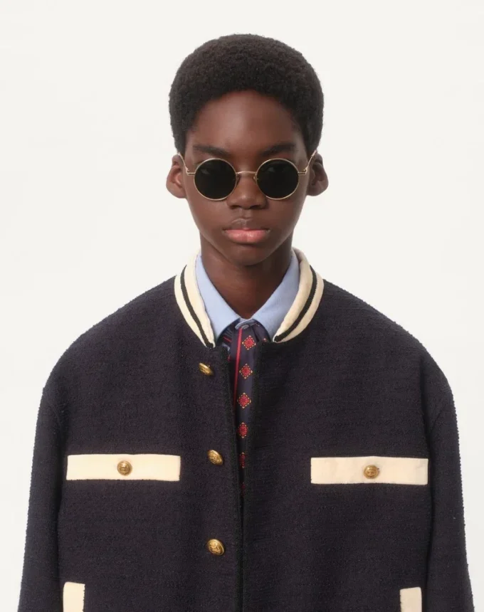 Chemise Oxford en coton avec broderie Vlogo Chemise Oxford en coton avec broderie Vlogo
